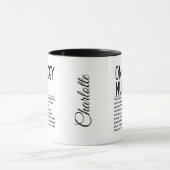 Mug infirmière en oncologie (Centre)