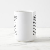 Mug Infirmière en oncologie (Centre)