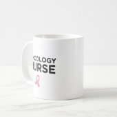 Mug Infirmière en oncologie (Devant gauche)