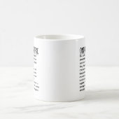 Mug Infirmière en oncologie (Centre)