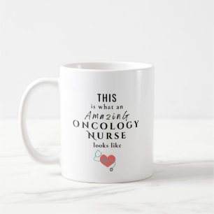 Mug Infirmière en oncologie incroyable Personnalisé