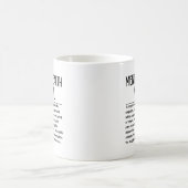 Mug infirmière en santé mentale (Centre)