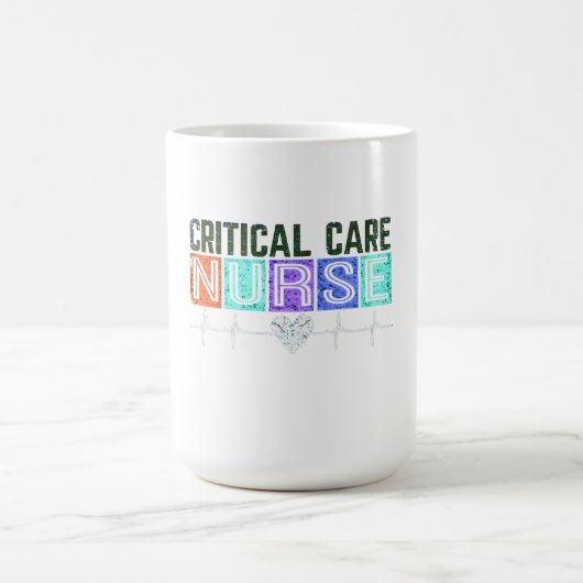 Mug Infirmière en soins intensifs (Centre)