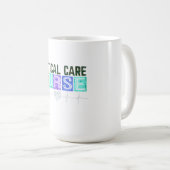 Mug Infirmière en soins intensifs (Devant droit)