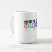 Mug Infirmière en soins intensifs (Devant gauche)