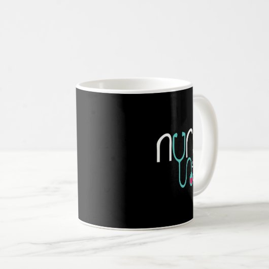 Mug Infirmière Est 2025 Rn Infirmière Gradua (Devant droit)