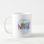 Mug Infirmière étudiante devise (Gauche)
