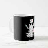 Mug Infirmière fantôme Halloween (Devant gauche)
