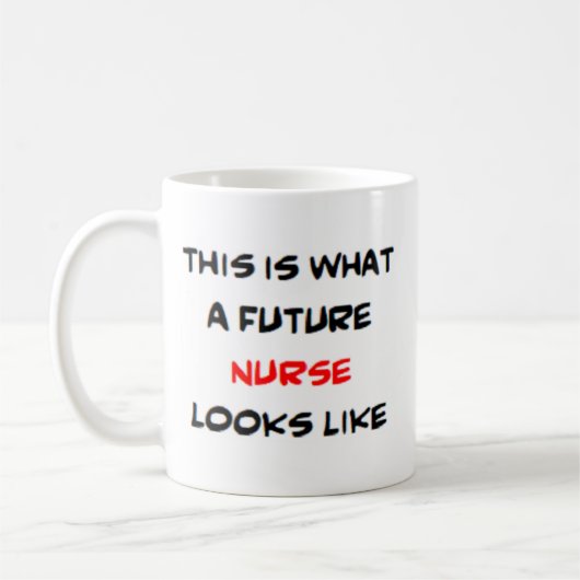 Mug infirmière, futur (Gauche)