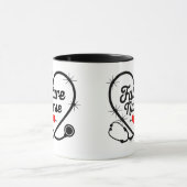 Mug Infirmière future (Centre)
