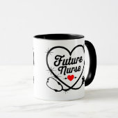 Mug Infirmière future (Devant droit)