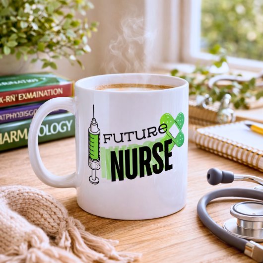 Mug Infirmière future