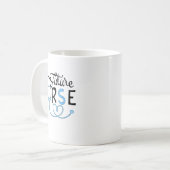 Mug Infirmière future drôle Étudiante en école d'infir (Devant gauche)
