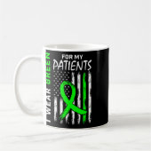 Mug Infirmière Green pour mes patients (Gauche)