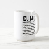 Mug Infirmière ICU (Devant droit)
