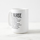 Mug Infirmière ICU (Devant gauche)