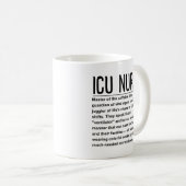 Mug Infirmière ICU (Devant droit)