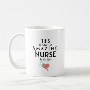 Mug Infirmière incroyable personnalisée