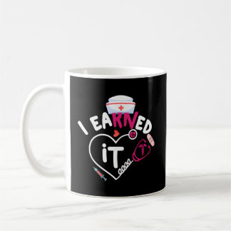 Mug Infirmière Infirmière Diplômée Nr Diplômée gagnée