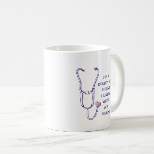 Mug Infirmière inscrite (Devant droit)