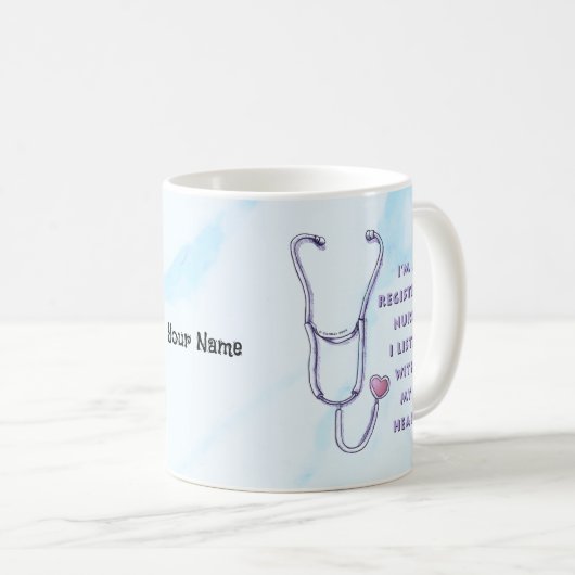 Mug Infirmière inscrite (Devant droit)