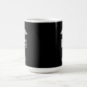Mug Infirmière inscrite en classe Noir Blanc Personnal (Centre)