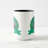 Mug Infirmière inscrite moderne RN Badge personnalisé (Centre)