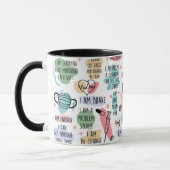 Mug Infirmière inspirante Affirmations quotidiennes (Gauche)