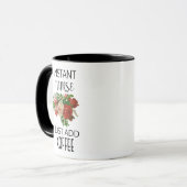 Mug Infirmière instantanée, ajoutez simplement du café (Devant gauche)