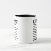 Mug infirmière judiciaire (Centre)