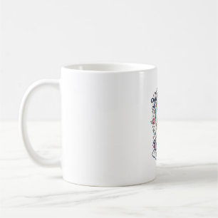 Mug Infirmière Licorne de Jour Licorne de Coeur Fond B
