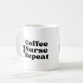 Mug Infirmière Lover café (Devant gauche)