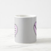 Mug Infirmière LPN du coeur pourpre (Centre)