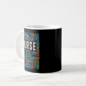 Mug Infirmière masculine Infirmière Murse Journée inte (Devant gauche)
