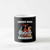 Mug Infirmière médico-légale de la Saint-Patrick (Centre)