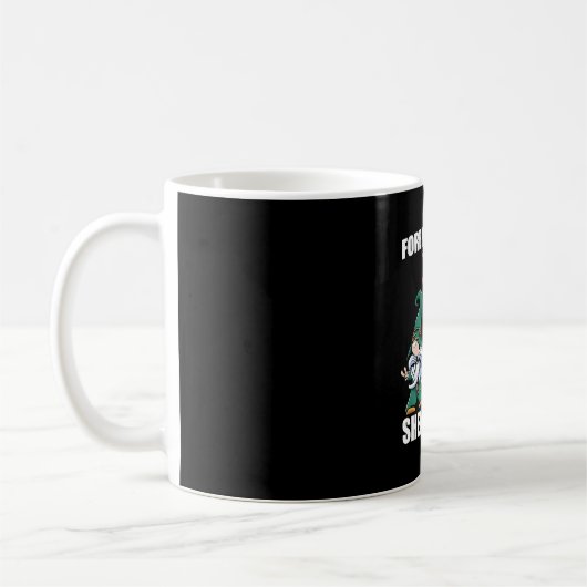 Mug Infirmière médico-légale de la Saint-Patrick (Gauche)