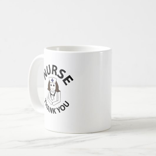 Mug Infirmière Merci Infirmière Appréciation (Devant gauche)