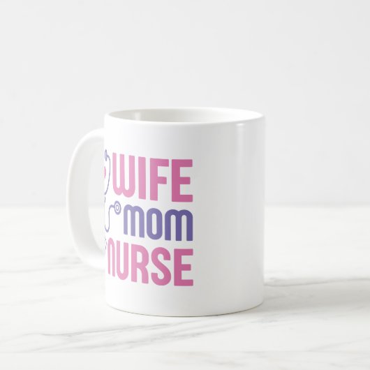 Mug Infirmière mère (Devant gauche)