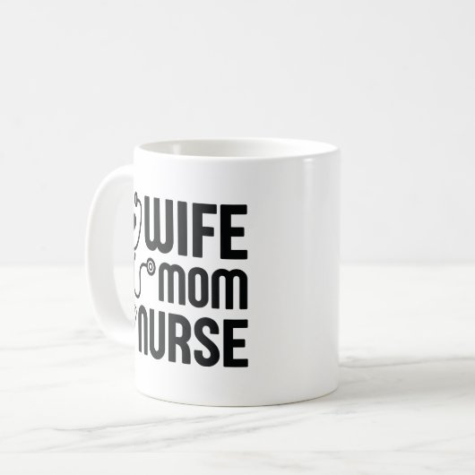Mug Infirmière mère (Devant gauche)
