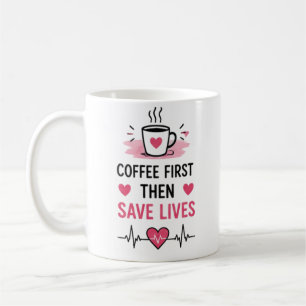 Mug Infirmière Mignonne Cadeau de Vie d'Infirmière