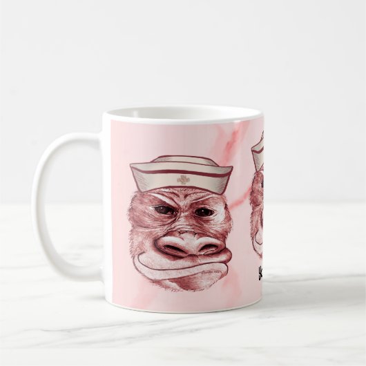 Mug Infirmière moche (Gauche)