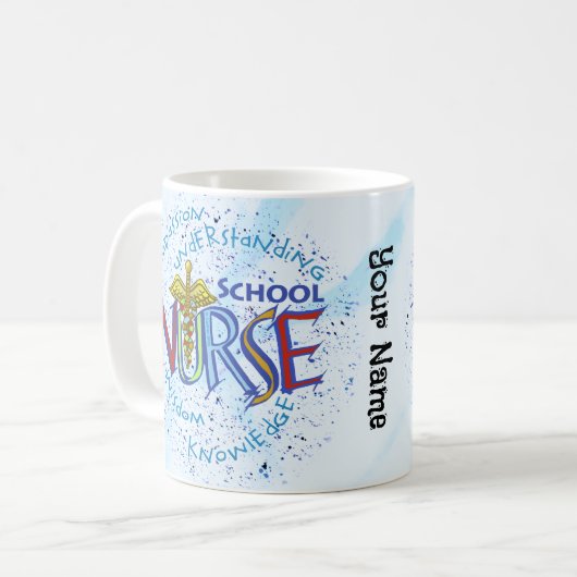 Mug Infirmière Motto (Devant gauche)