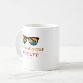 Mug Infirmière néonatale hors service (Devant gauche)