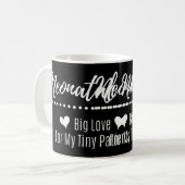 Mug Infirmière néonatale NICU Praticien NICU Infirmièr (Devant gauche)