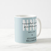Mug Infirmière néonatale NNP personnalisée (Devant droit)