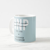 Mug Infirmière néonatale NNP personnalisée (Devant gauche)