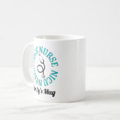 Mug Infirmière NICU Cadeau-infirmière Unité néonatale (Devant gauche)