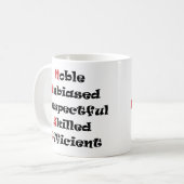Mug Infirmière noble (Devant gauche)