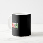 Mug Infirmière Noël Hommes Femmes Soins intensifs Médi (Devant gauche)
