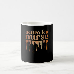 Mug Infirmière noire en soins intensifs neurologiques